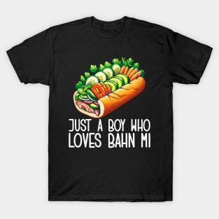 Just A Who Loves Bahn Mi Vetse Street Food Sandwich T-Shirt